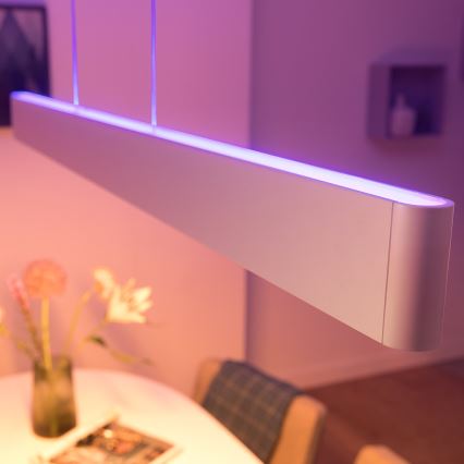 Philips – LED pendel Hue ENSIS White And Colour Ambiance 2×LED/39W/230V