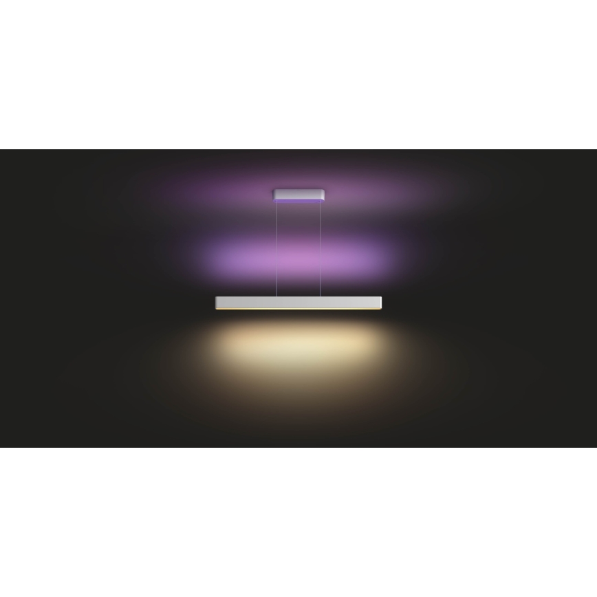 Philips – LED pendel Hue ENSIS White And Colour Ambiance 2×LED/39W/230V