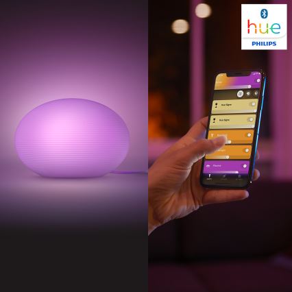 Philips - LED RGB Dæmpbar bordlampe Hue FLOURISH White And Color Ambiance 1xE27/9,5W/230V