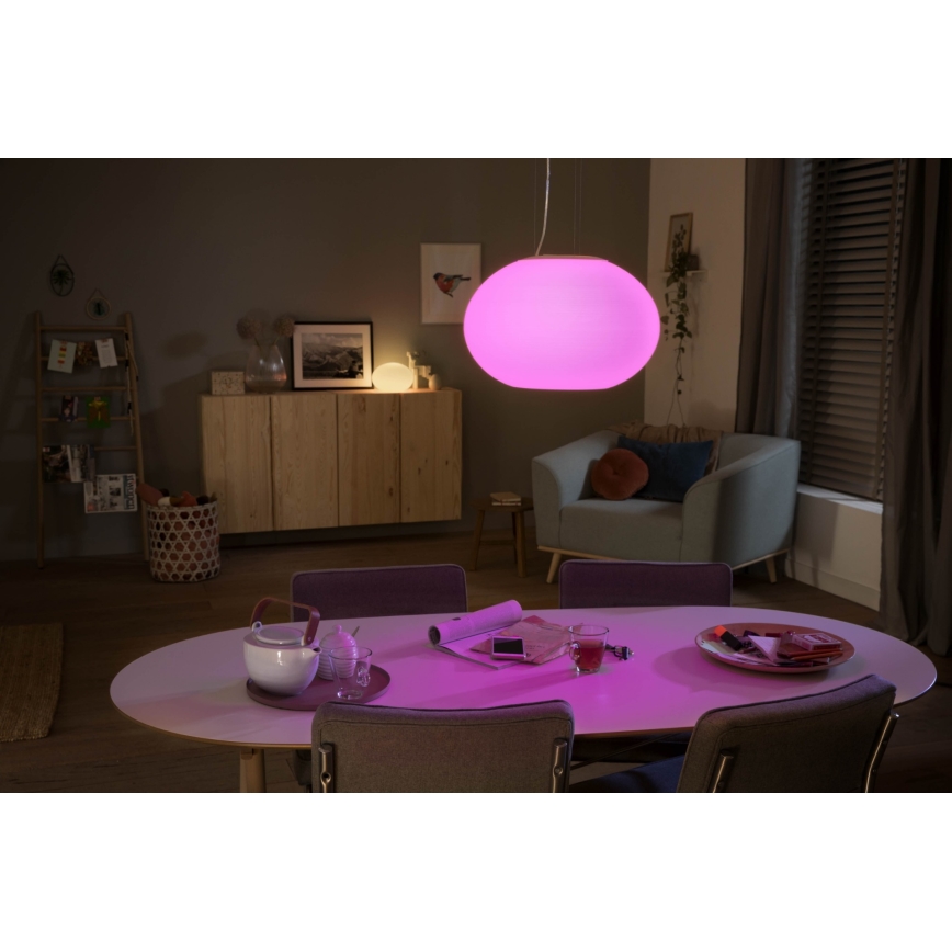 Philips 40906/31/P9 - LED pendel RGBW-farver dæmpbar Hue FLOURISH LED/39W/230V
