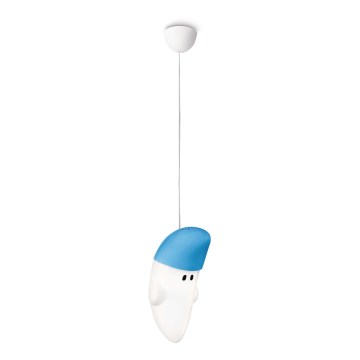 Philips 41072/35/16 - Lysekrone for børn MYKIDSROOM BUDDY MOON 1xE27/20W+1xLED/2W/230V