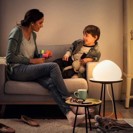 Philips - LED dæmpbar lampe Hue WELLNER 1xE27/8,5W/230V + fjernbetjening