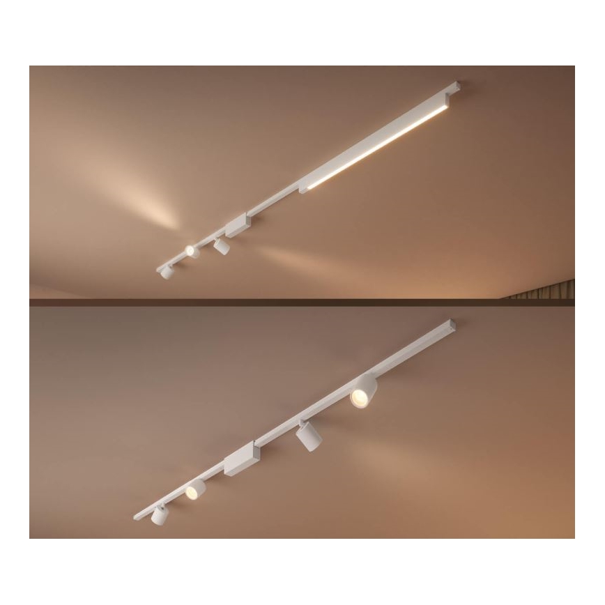 Philips  - 4x LED RGB spotlampe til skinnesystem dæmpbar Hue PERIFO LED RGB/20,8W/230V 2000-6500K