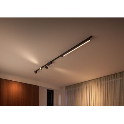 Philips - 4x LED RGB lampe til skinnesystem dæmpbar Hue PERIFO LED RGB/44,6W/230V 2000-6500K