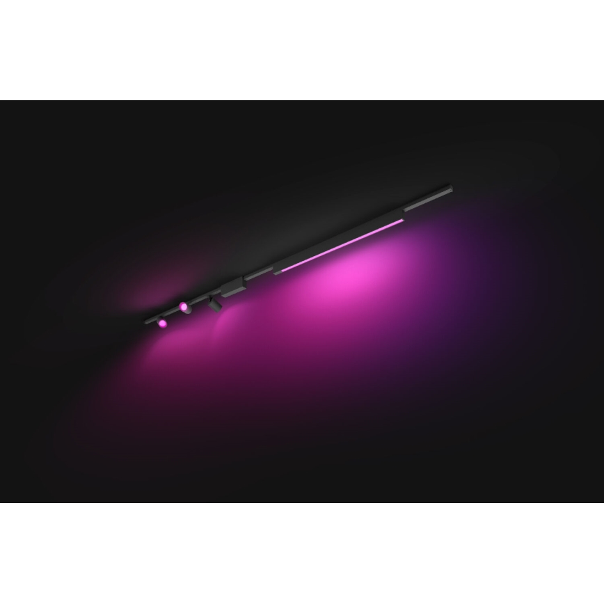 Philips - 4x LED RGB lampe til skinnesystem dæmpbar Hue PERIFO LED RGB/44,6W/230V 2000-6500K