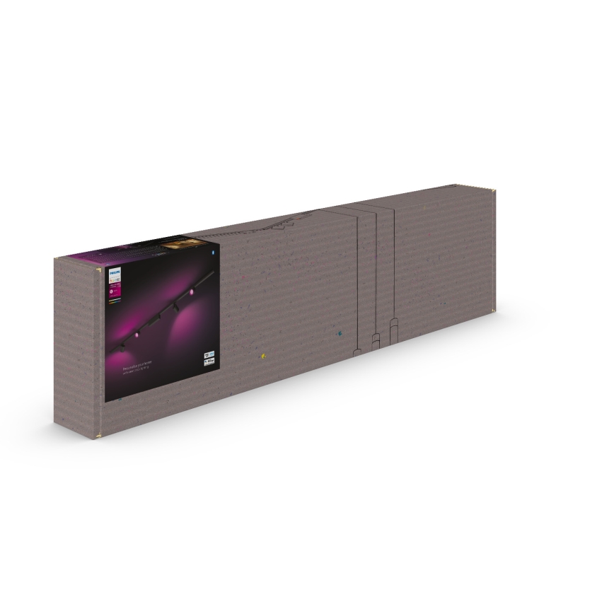 Philips  - 4xLED RGB Spotlampe dæmpbar til skinnesystem Hue PERIFO LED/20,8W/230V 2000-6500K