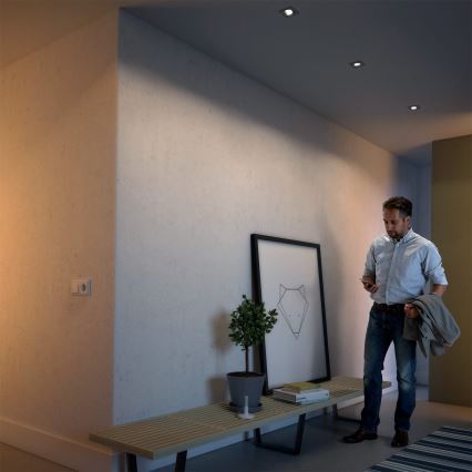 Philips 50123/87/P0 - PAKKE 3x LED lampe dæmpbar CASEMENT LED/4,5W/230V