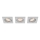 Philips 50193/87/PN - 3x Indbygningsspot ENNEPER 1xGU10/5,5W/230V