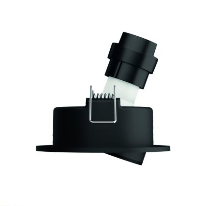 Philips - Sæt 3x LED RGBW dæmpbar indbygningsspot 1xGU10/4,8W/230V mat krom + fjernbetjening