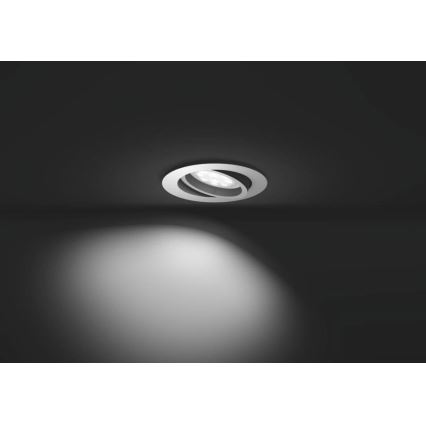 Philips 50411/31/P9 - LED indbygningsspot dæmpbar MILLISKIN 1xGU10/5W/230V