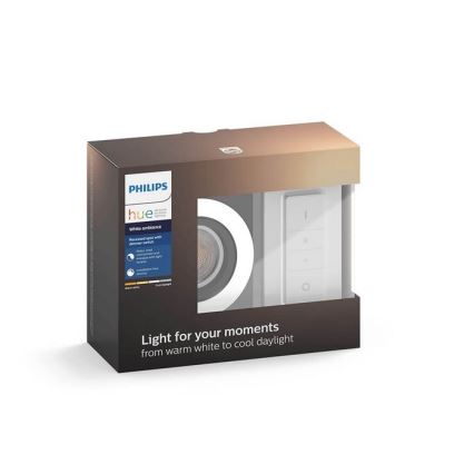 Philips - LED lampe dæmpbar Hue MILLISKIN 1xGU10/5,5W/230V