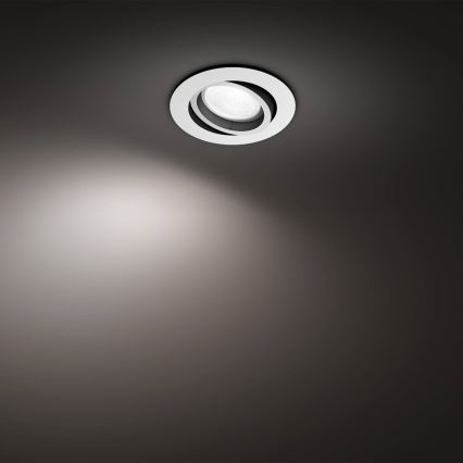 Philips - LED RGB Indbygningslampe HUE CENTURA 1xGU10/5,7W/230V