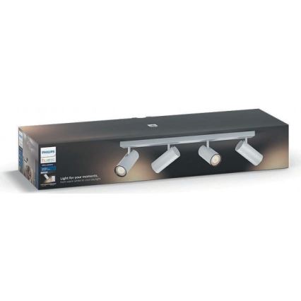 Philips - LED spotlampe dæmpbar Hue BURATTO 4xGU10/5,5W