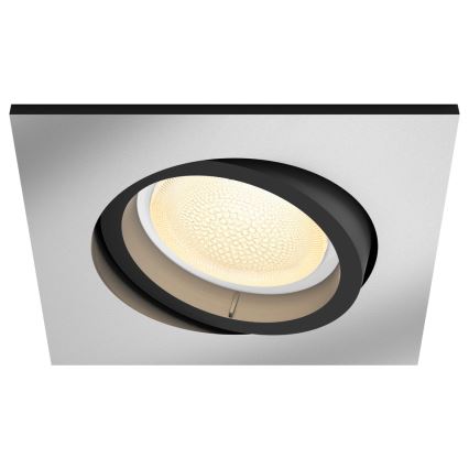 Philips - LED RGB Indbygningslampe Hue CENTURA 1xGU10/5.7W/230V