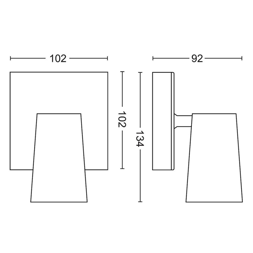 Philips - Spotlys 1xGU10/5,5W/230V