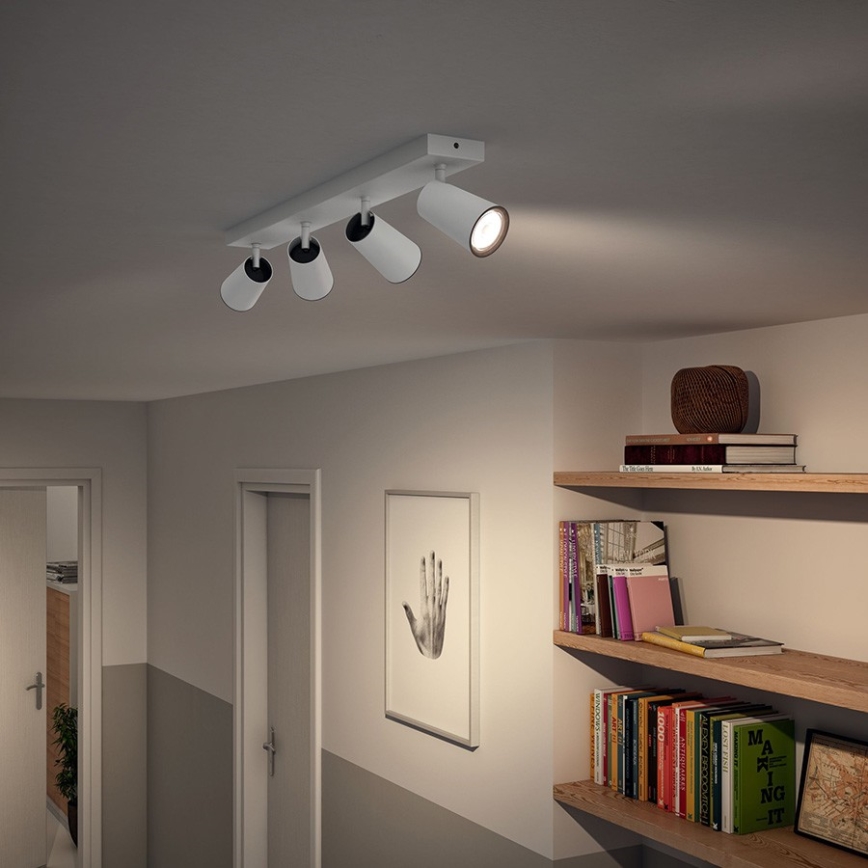 Philips - Spotlampe 4xGU10/5,5W/230V
