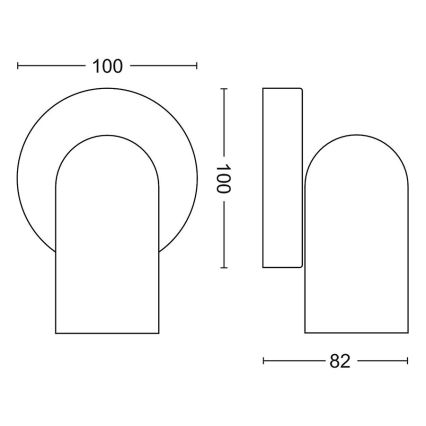 Philips - Spotlampe 1xGU10/5,5W/230V