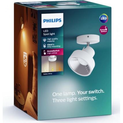 Philips 50601/31/P0 - LED spotlampe BUKKO LED/4,5W/230V