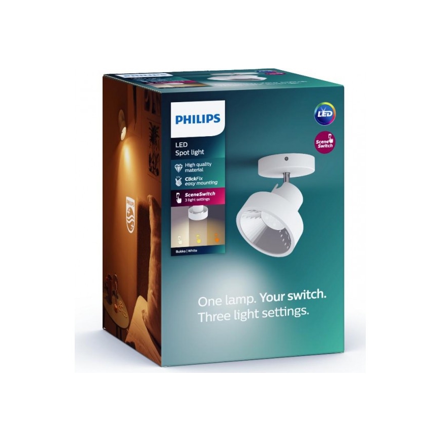Philips 50601/31/P0 - LED spotlampe BUKKO LED/4,5W/230V