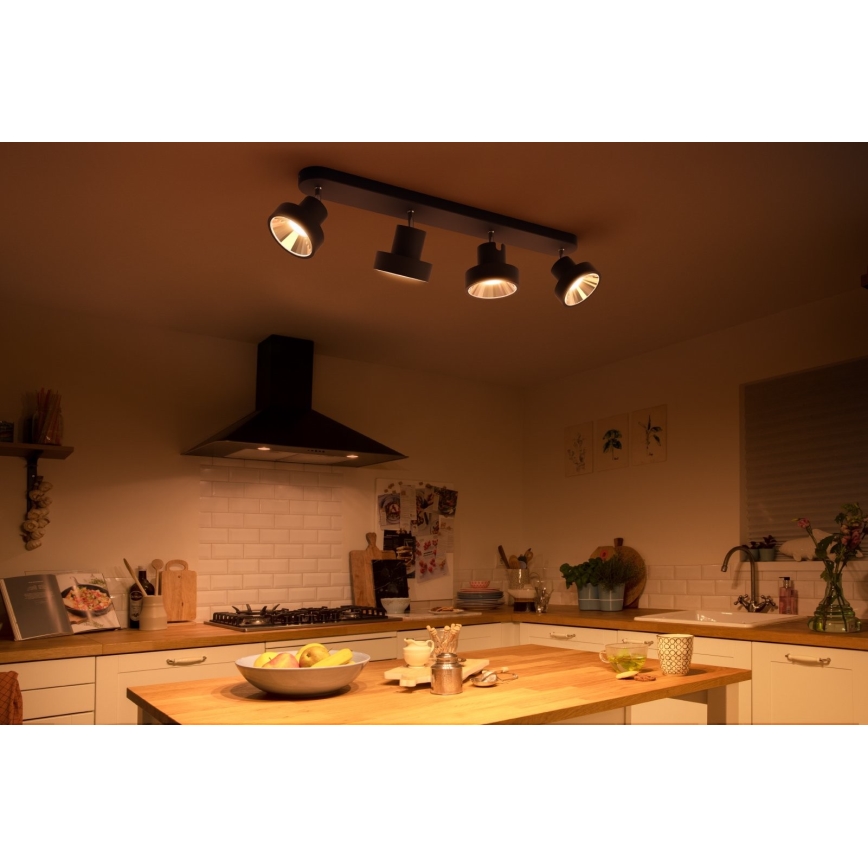 Philips 50604/30/P0 - LED spotlampe BUKKO 4xLED/4,3W/230V