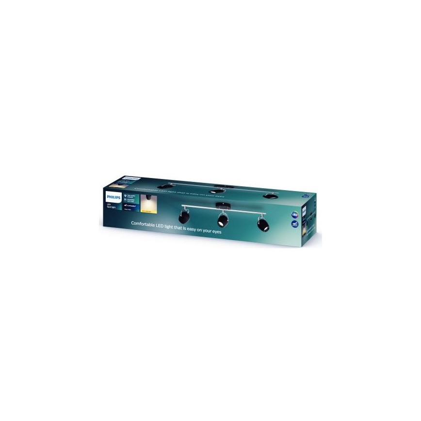 Philips - LED spotlampe 3xLED/4,5W/230V