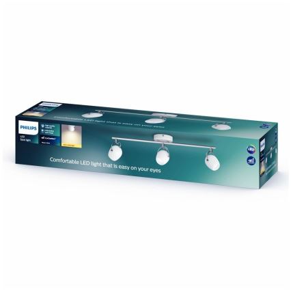 Philips 50613/31/P0 - LED spotlampe RIVANO 3xLED/4,3W/230V