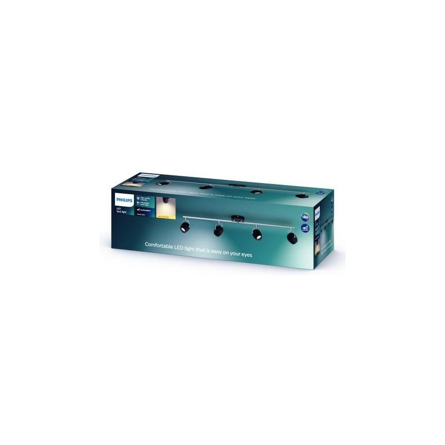 Philips 50614/30/P0 - LED spotlampe RIVANO 4xLED/4,3W/230V