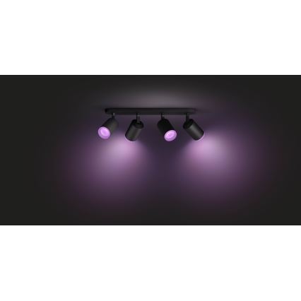 Philips - LED RGBW Spotlampe dæmpbar Hue FUGATO 4xGU10/5,7W/230V