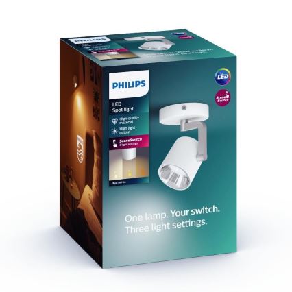 Philips - LED-dæmpbar spotlampe LED/4.5W/230V