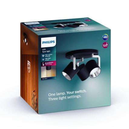 Philips - LED spotlampe dæmpbar 3xLED/4,5W/230V