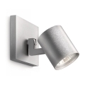 Philips 53090/48/16 - Spotlys RUNNER sølv 1xGU10/35W/230V