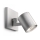 Philips 53090/48/16 - Spotlys RUNNER sølv 1xGU10/35W/230V