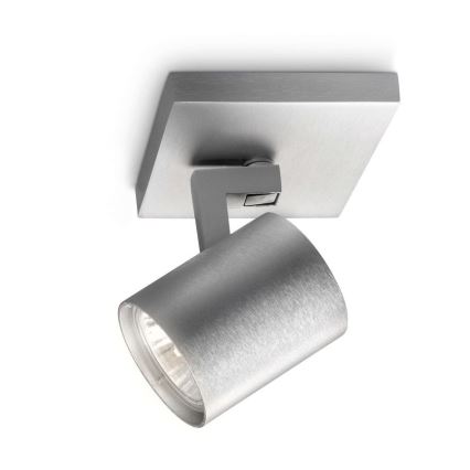 Philips 53090/48/16 - Spotlys RUNNER sølv 1xGU10/35W/230V