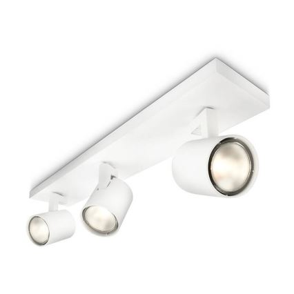 Philips - Spotlampe MYLIVING RUNNER 3xGU10/20W/230V