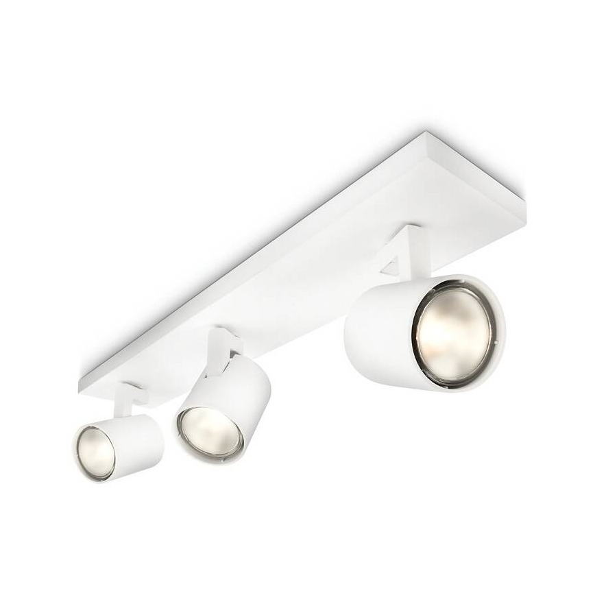 Philips - Spotlampe MYLIVING RUNNER 3xGU10/20W/230V