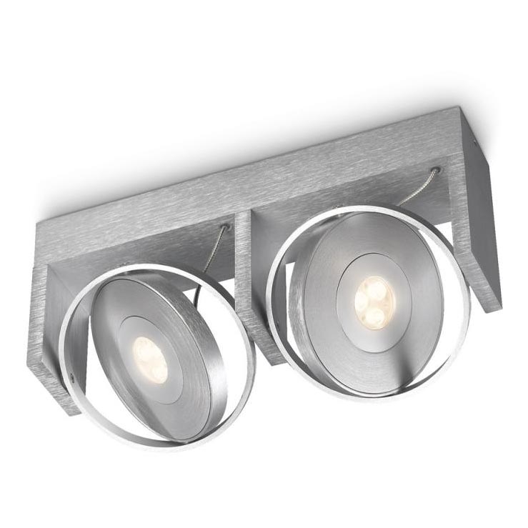 Philips 53152/48/16 - LED spotlamper PARTICON 2xLED/7,5W