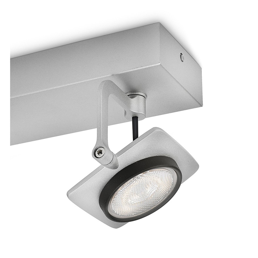 Philips 53192/48/16 - LED spotlampe dæmpbar MILLENNIUM 2xLED/4W/230V