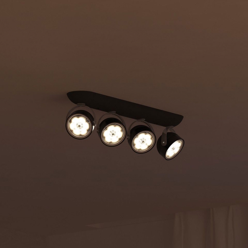 Philips 53234/30/16 - LED spotlampe MYLIVING DYNA 4xLED/3W/230V