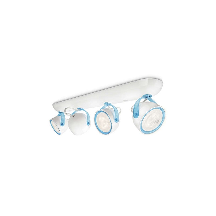 Philips 53234/35/16 - LED spotlamper MYLIVING DYNA 4xLED/3W/230V