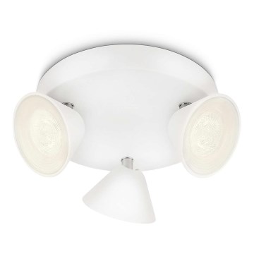 Philips 53289/31/16 - LED spotlampe TWEED 3xLED/3W/230V