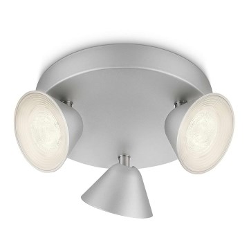 Philips 53289/48/16 - LED spotlampe TWEED 3xLED/3W/230V