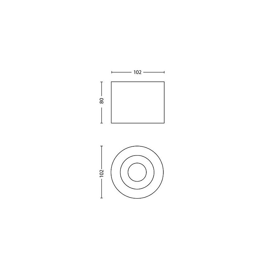 Philips - LED spotlampe dæmpbar PHASE 1xLED/4,5W/230V