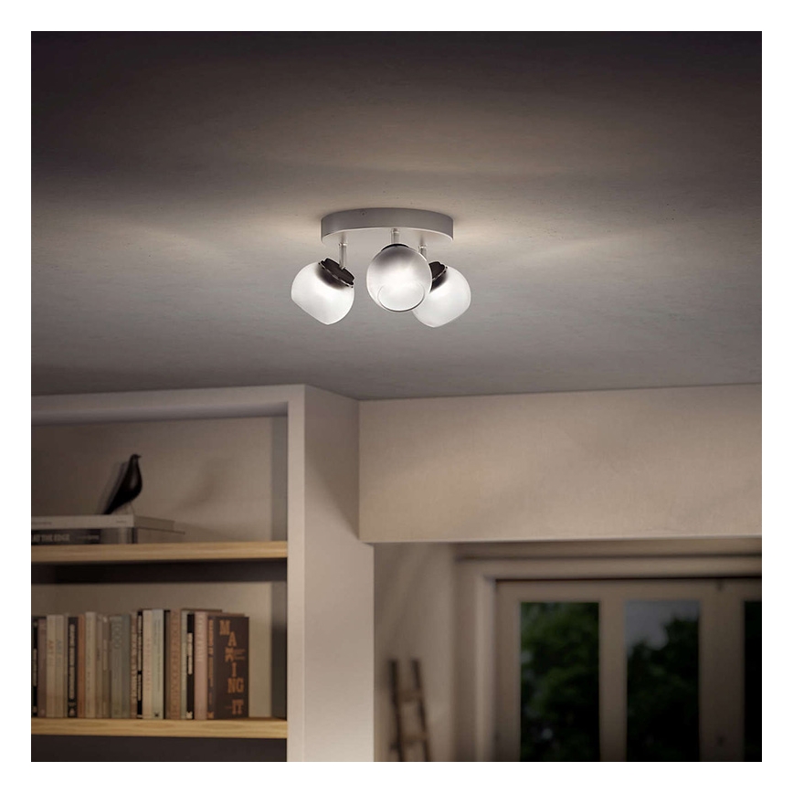 Philips - LED spotlampe BALLA 3xLED/4W/230V