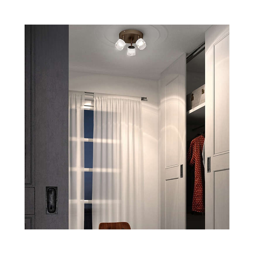 Philips - LED spotlampe 3xLED/4W/230V