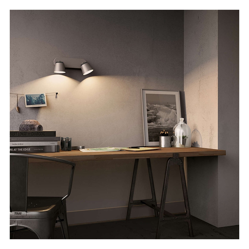 Philips - LED spotlampe 2xLED/4W/230V