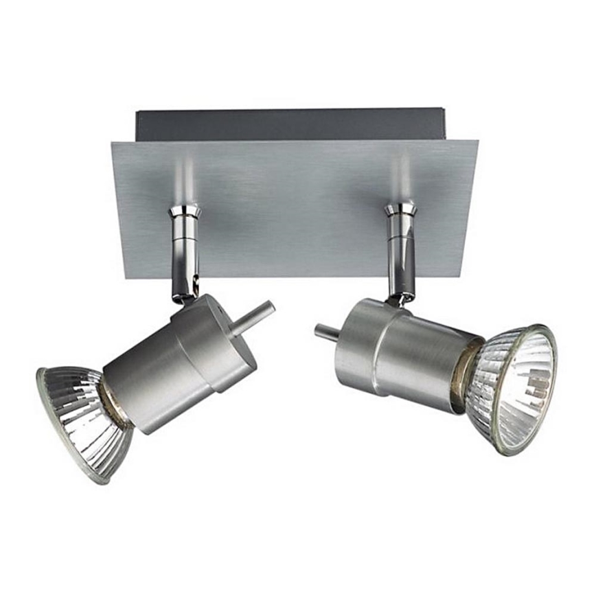 Philips 55082/48/PN - Spotlys TITAN 2xGU10/50W/230V