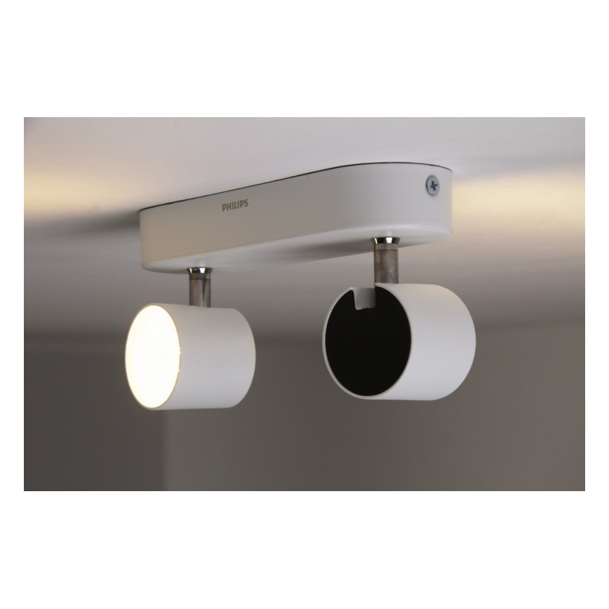 Philips - LED spotlampe dæmpbar 2xLED/3W/230V