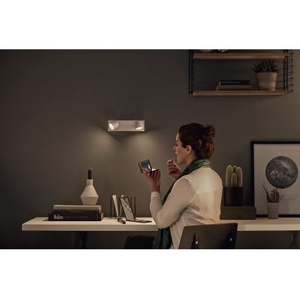 Philips 56242/31/P0 - LED spotlampe dæmpbar TAR 2xLED/4,5W/230V