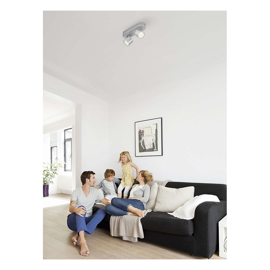 Philips - LED spotlampe dæmpbar 2xLED/4,5W/230V