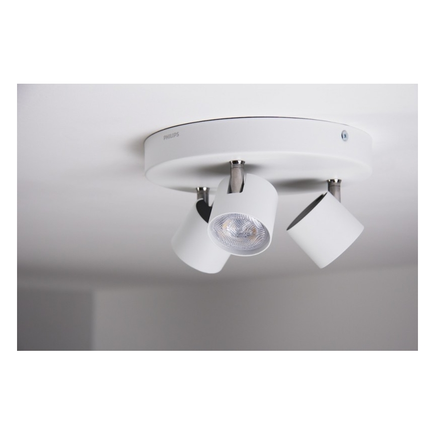 Philips - LED spotlampe dæmpbar 3xLED/4W/230V